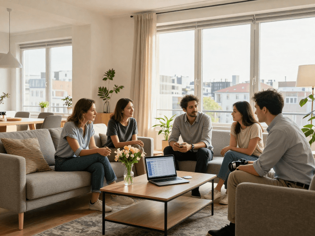 Monteurzimmer mieten Hannover in einer modernen Wohnung mit Fachleuten
