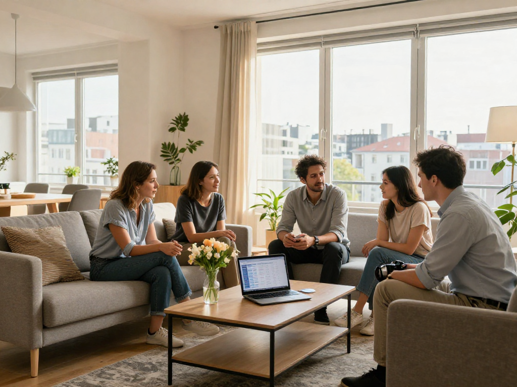 Monteurzimmer mieten Hannover in einer modernen Wohnung mit Fachleuten