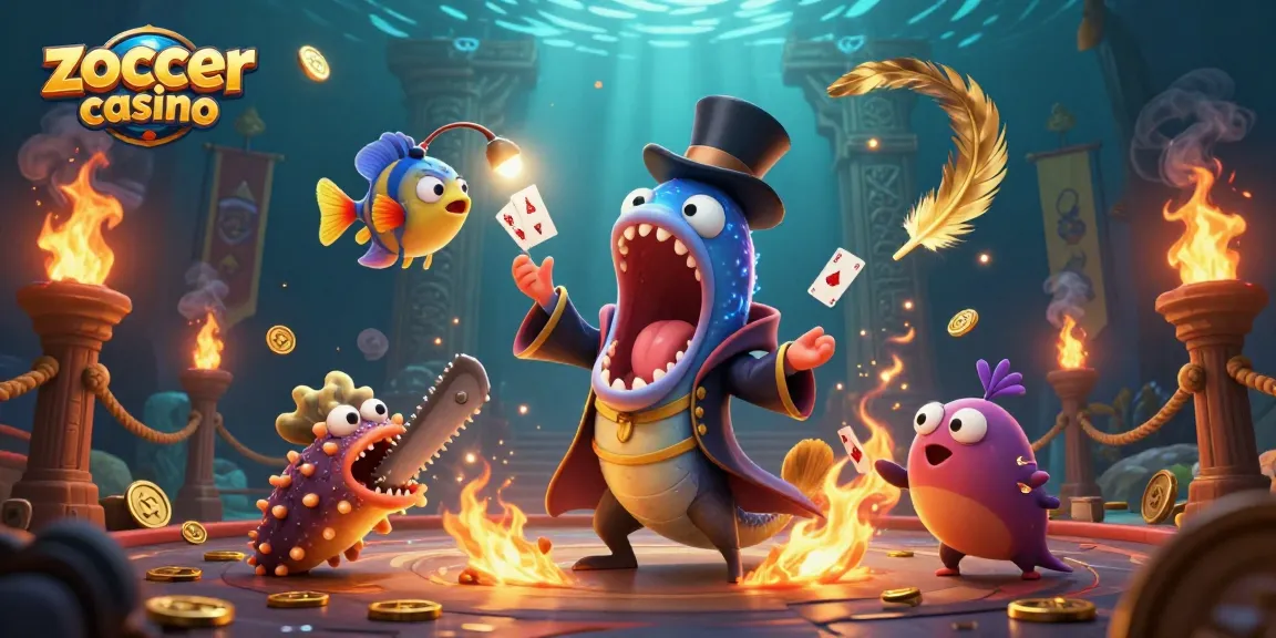 Experience thrilling gameplay at zoccer casino with magical underwater characters and vibrant game elements.